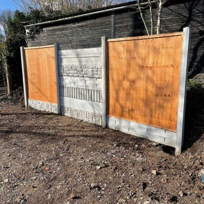 fencing panels and gravel boards fencing supplier in kent 2